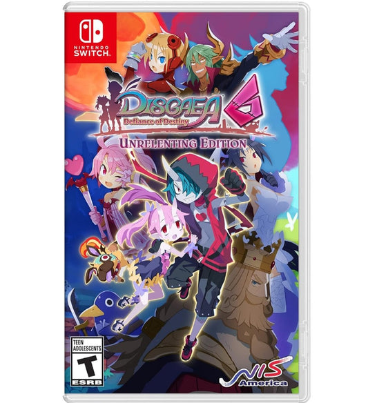 DISGAEA 6 DEFIANCE OF DESTINY SWITCH