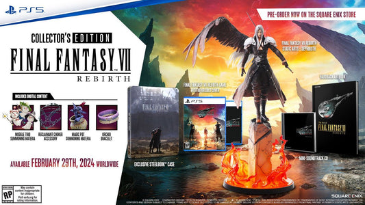 FINAL FANTASY VII REBIRTH COLLECTOR'S PS5 - EASY GAMES