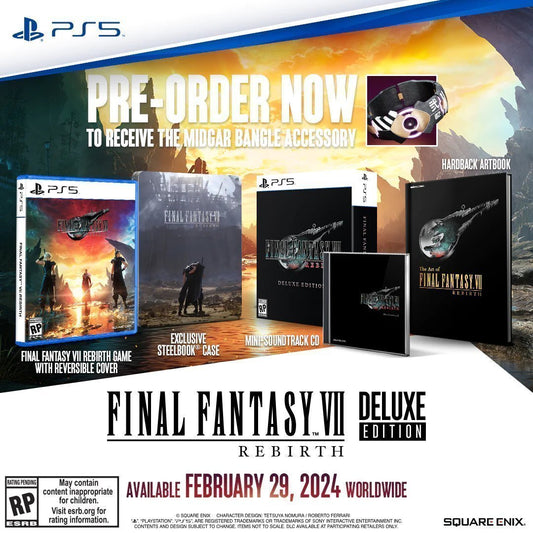 FINAL FANTASY VII REBIRTH DELUXE PS5