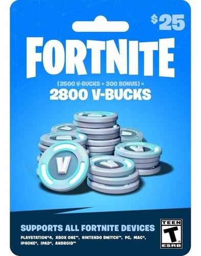 FORTNITE 2800 V-BUCKS EPIC GAMES PARA PC - Easy Video Game