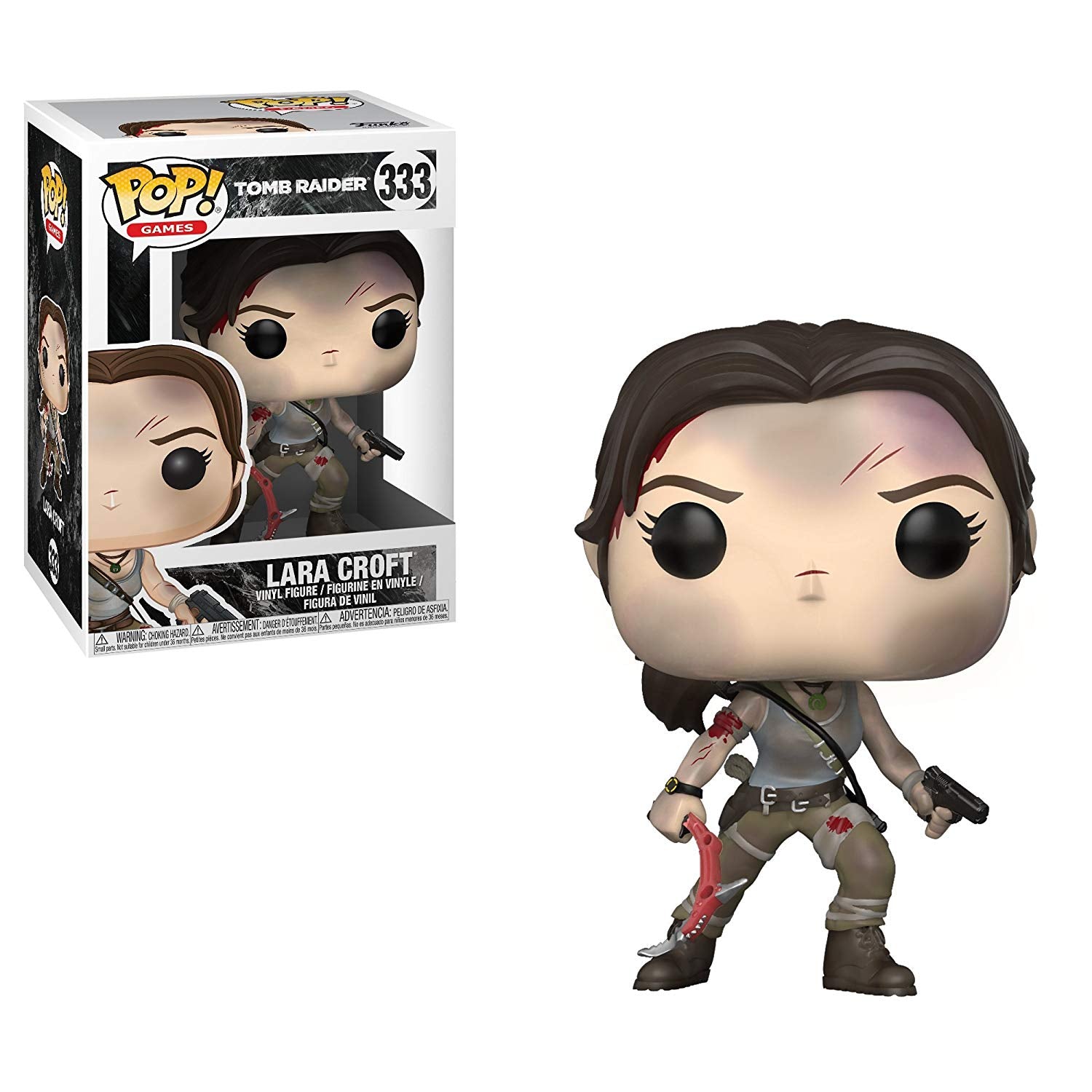 FUNKO POP LARA CROFT TOMB RAIDER + PROTECTOR - EasyVideoGame