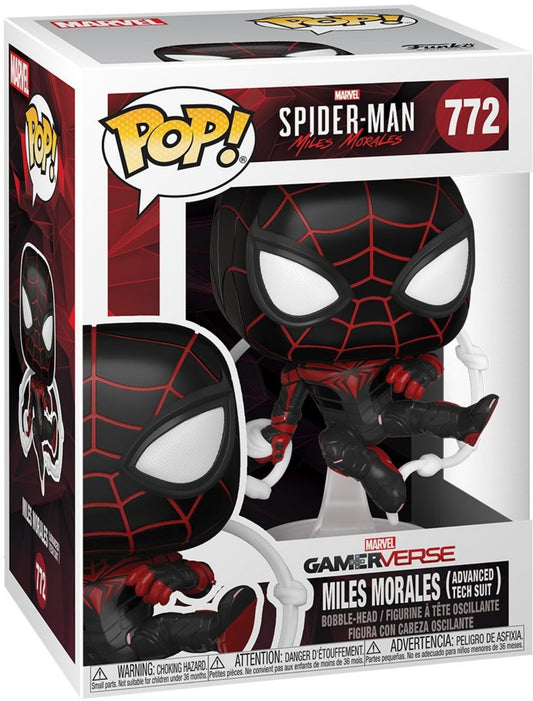 FUNKO POP SPIDERMAN MILES MORALES #772 - Easy Video Game