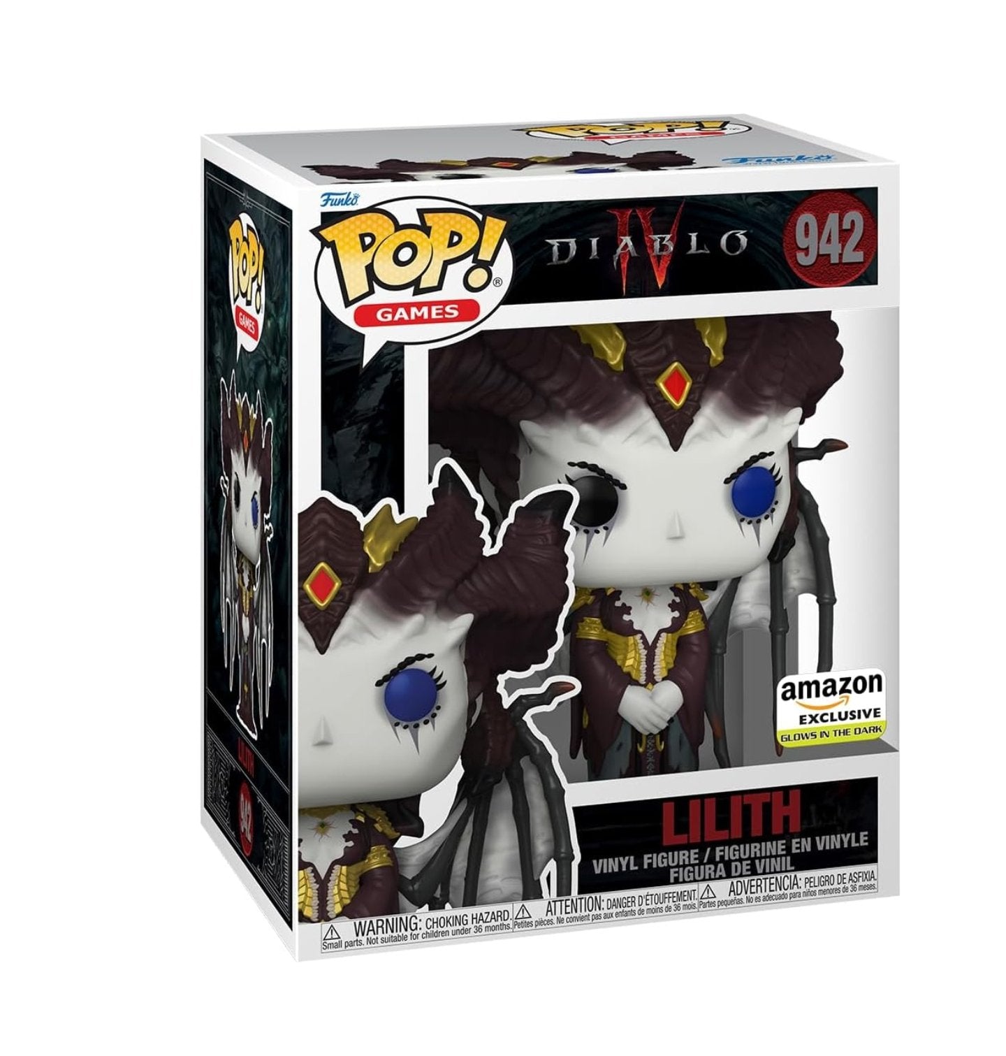 FUNKO POP SUPER DIABLO IV LILITH GLOW IN THE DARK - EASY GAMES