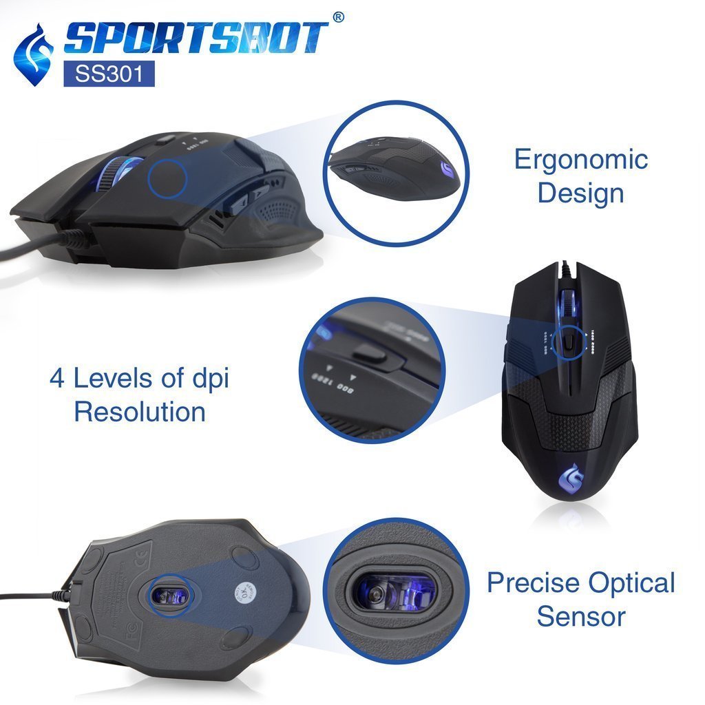 GAMING KEYBOARD SPORTSBOT COMBO - Easy Video Game