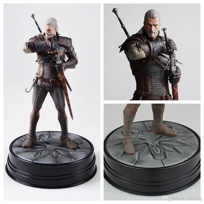 GERALT THE WITCHER WILD HUNT ACTION FIGURE 25CM - Easy Video Game