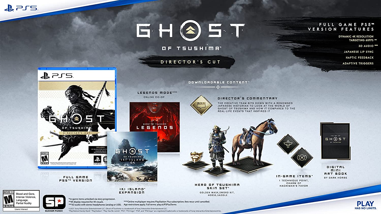 GHOST OF TSUSHIMA DIRECTOR'S CUT PS5 - Easy Games
