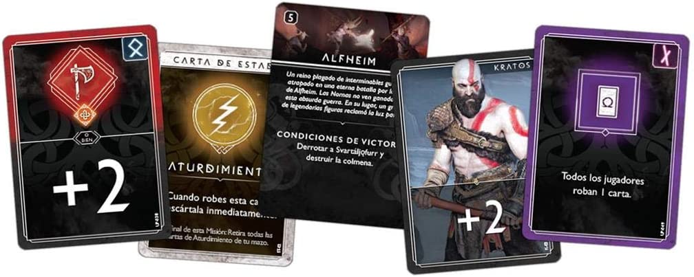 GOD OF WAR JUEGO DE CARTAS ESPAÑOL *RARO - EasyVideoGame