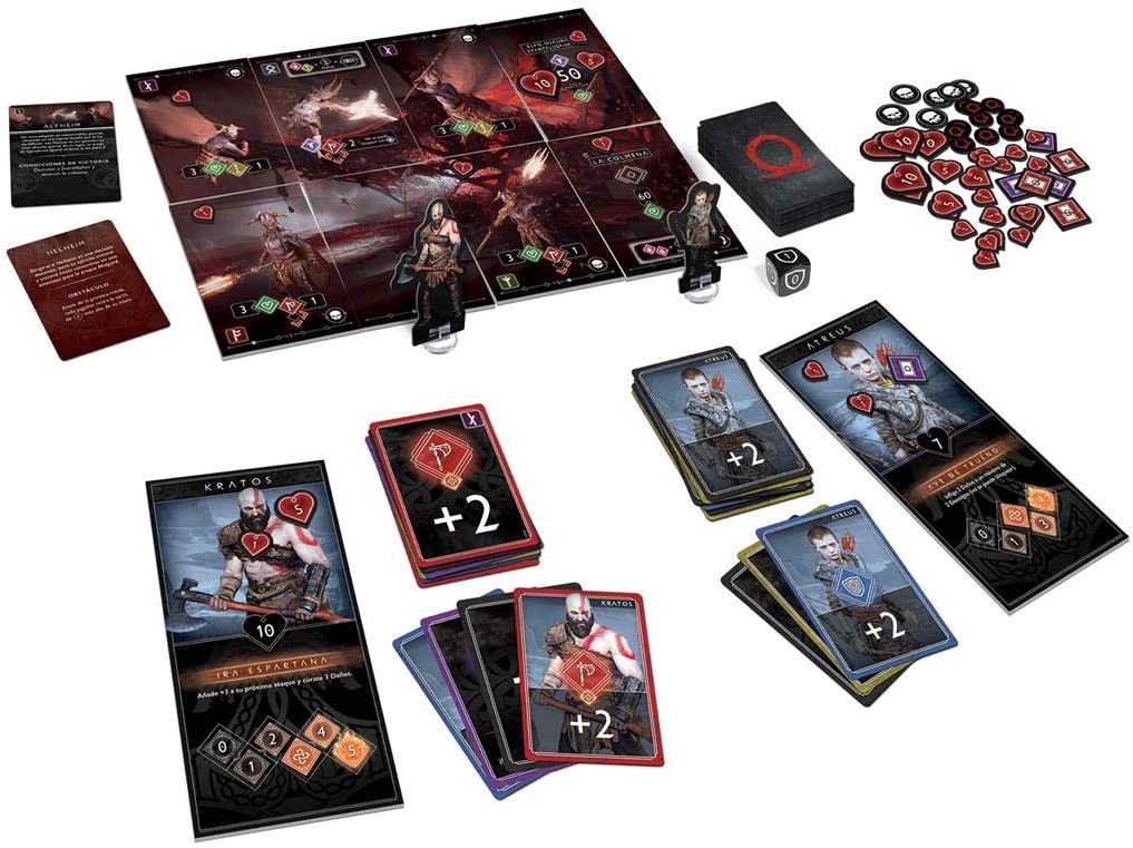 GOD OF WAR JUEGO DE CARTAS ESPAÑOL *RARO - EasyVideoGame