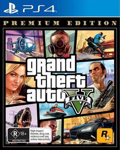 GRAND THEFT AUTO V PREMIUM EDITION PS4 - Easy Video Game