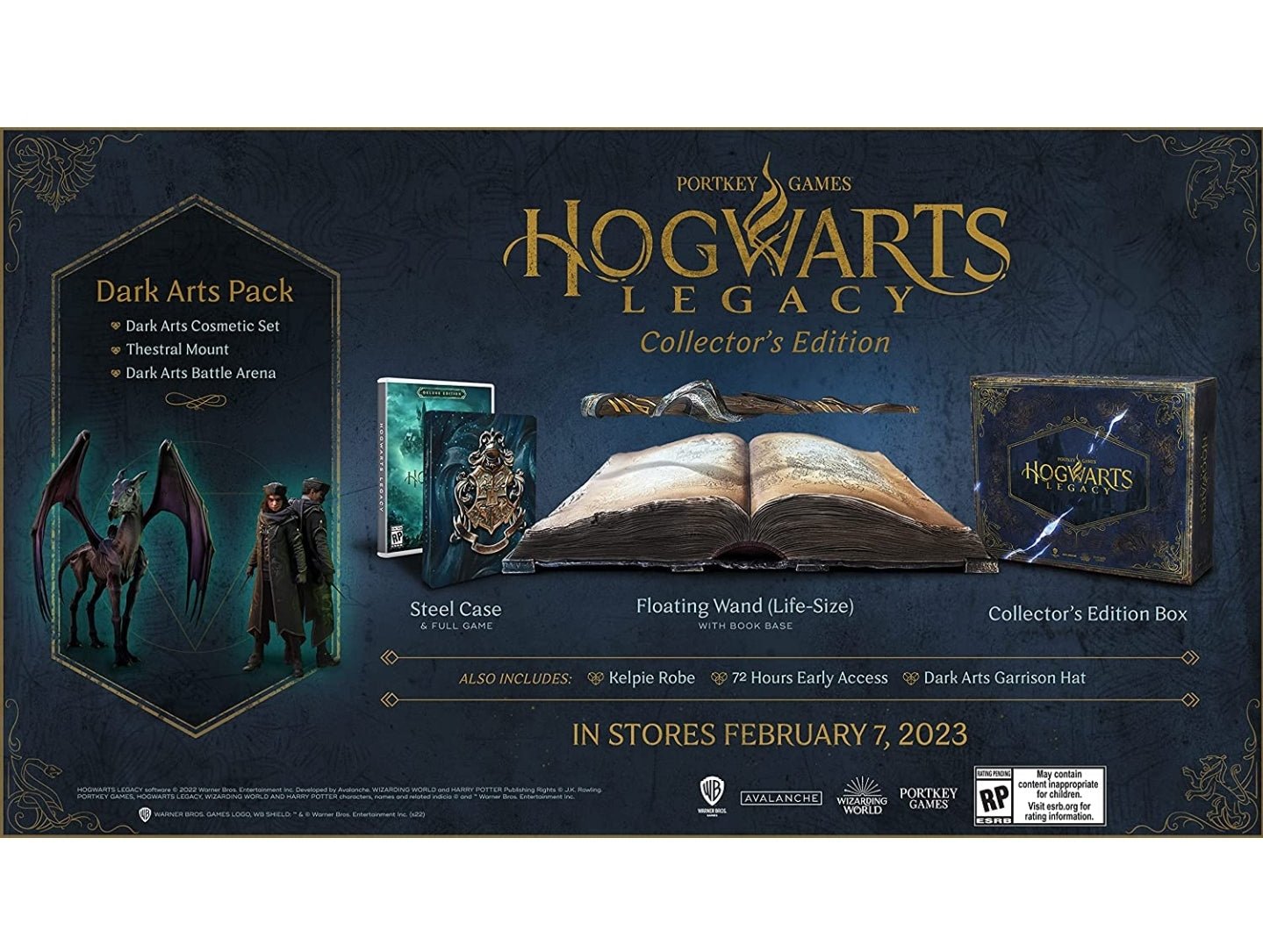 HOGWARTS LEGACY PS5 COLLECTOR'S EDITION - EasyVideoGame