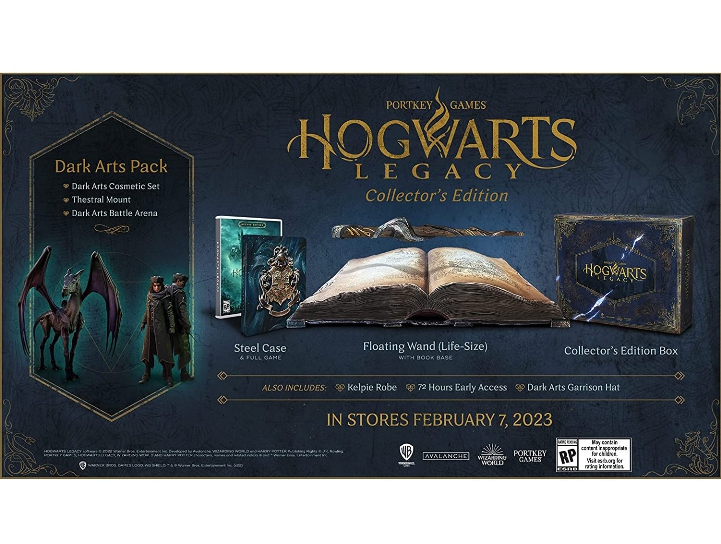 HOGWARTS LEGACY PS5 COLLECTOR'S PRE-VENTA
