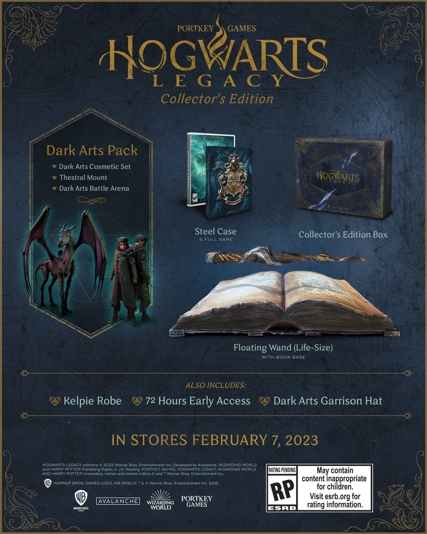 HOGWARTS LEGACY PS5 COLLECTOR'S PRE-VENTA