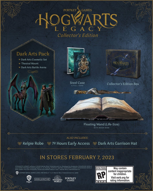 HOGWARTS LEGACY PS5 COLLECTOR'S PRE-VENTA