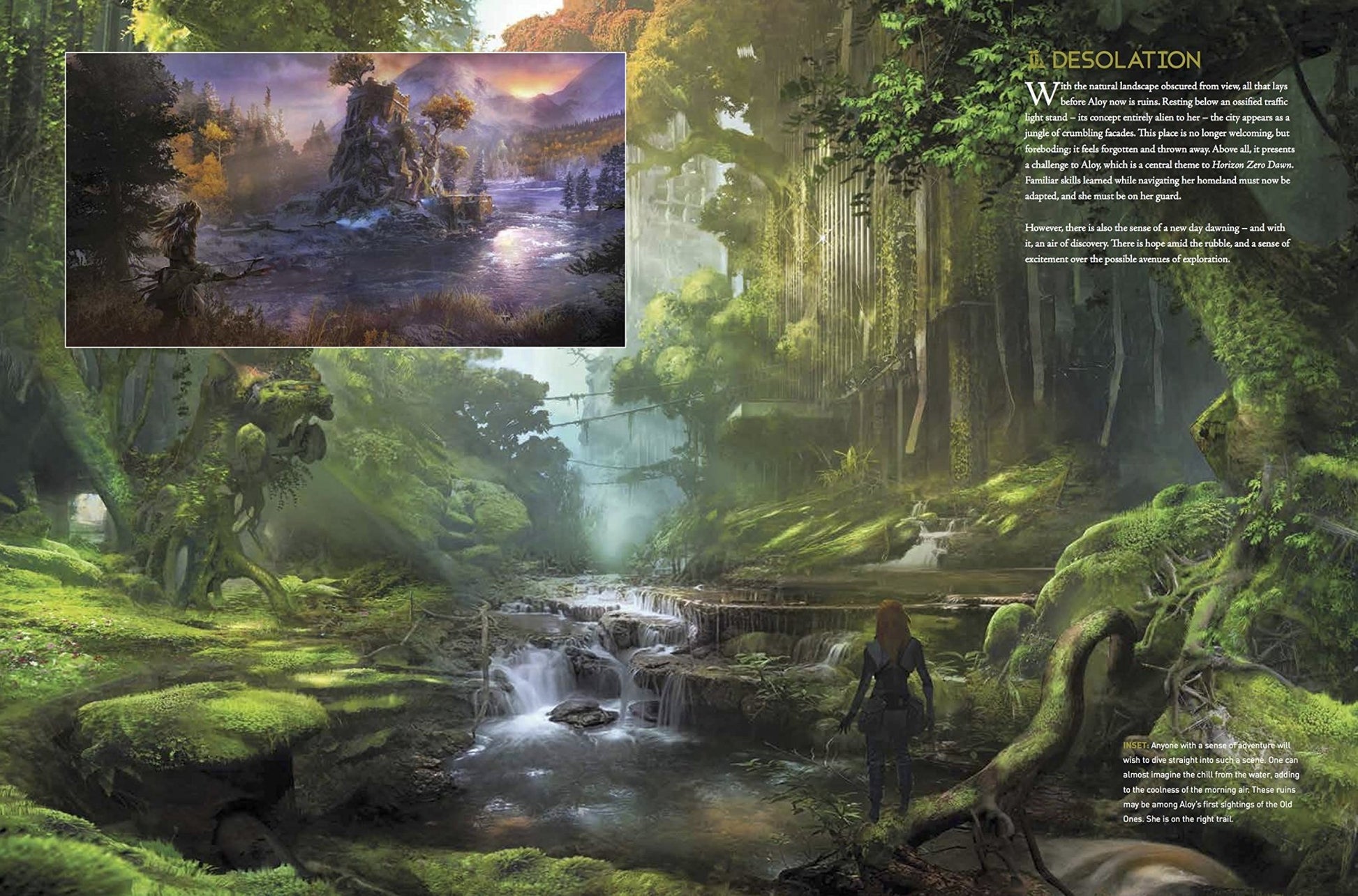 HORIZON ZERO DAWN LIBRO DE ARTE