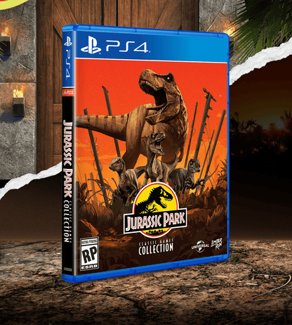 JURASSIC PARK: CLASSIC GAMES COLLECTION - LIMITED RUN PS4 Limitada