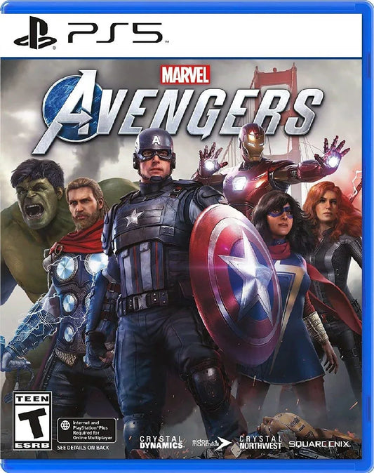 MARVEL AVENGERS PLAY STATION 5 PS5 easy video game