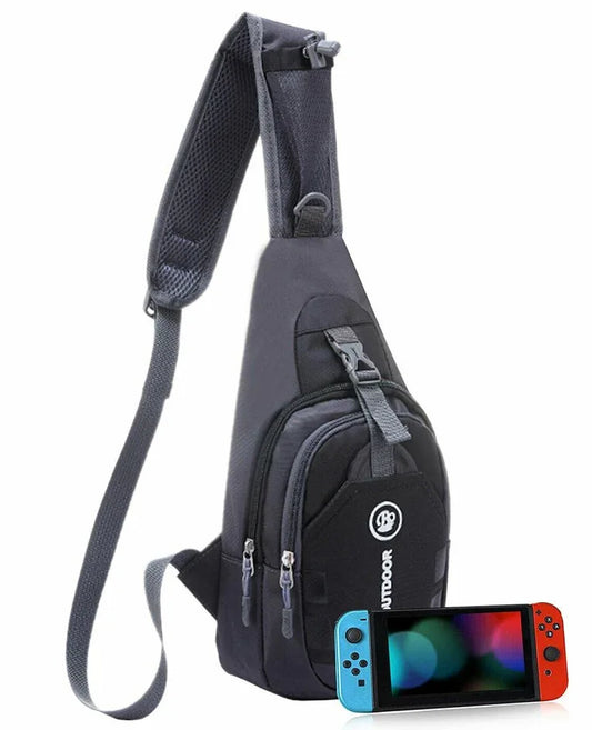 MOCHILA NEGRA PARA NINTENDO SWITCH easy video game