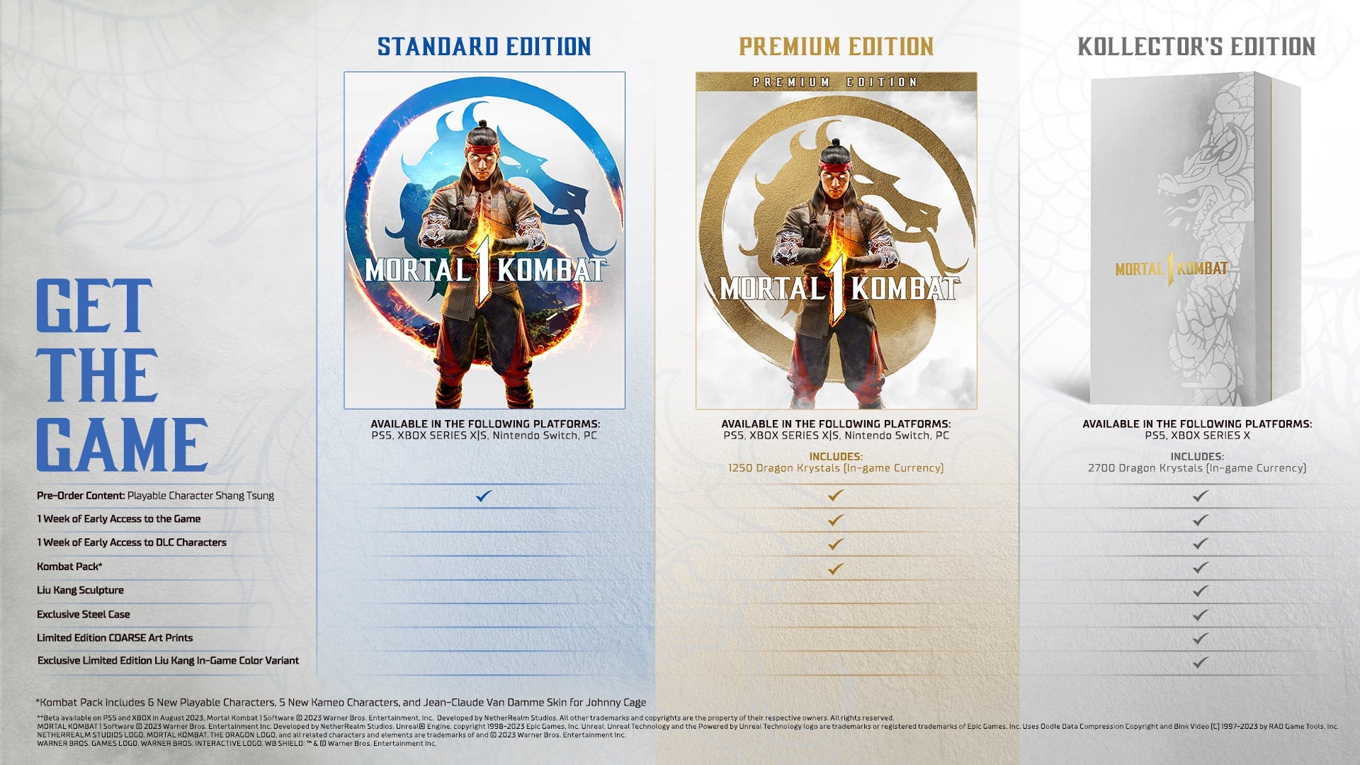 MORTAL KOMBAT 1 SWITCH