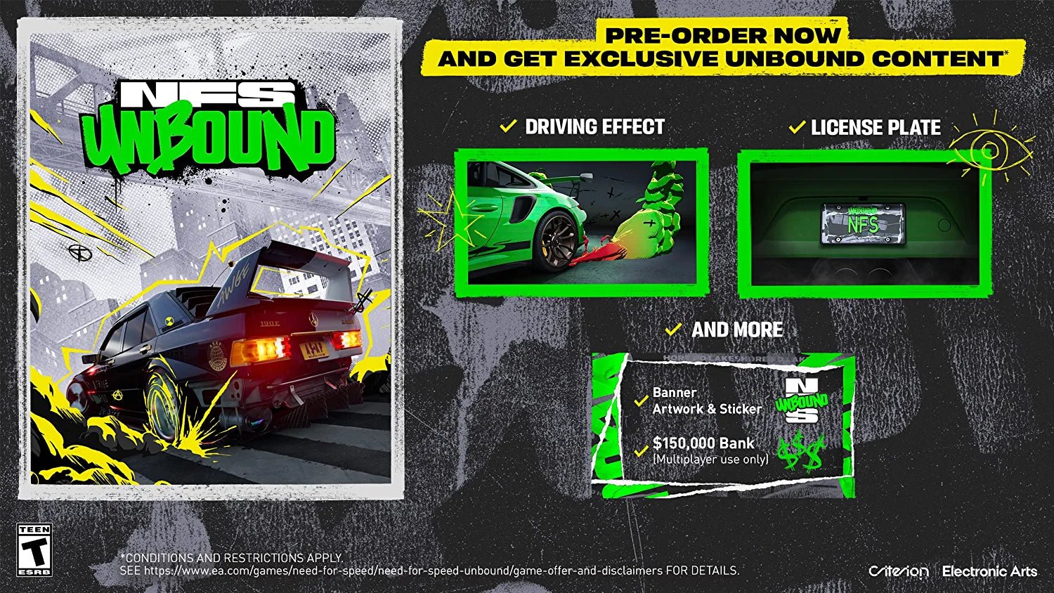 NEED FOR SPEED UNBOUND PS5 - Easy Games