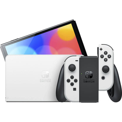 NINTENDO SWITCH OLED WHITE - Easy Video Game