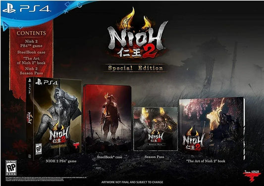 NIOH 2 SPECIAL EDITION PS4 easy video game