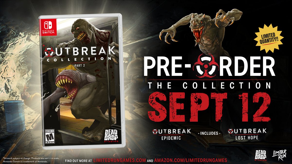 OUTBREAK COLLECTION SWITCH - LIMITED RUN - EASY GAMES