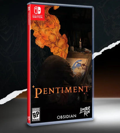 PENTIMENT NINTENDO SWITCH - PS5 - XBOX Switch Limited Run easy video game