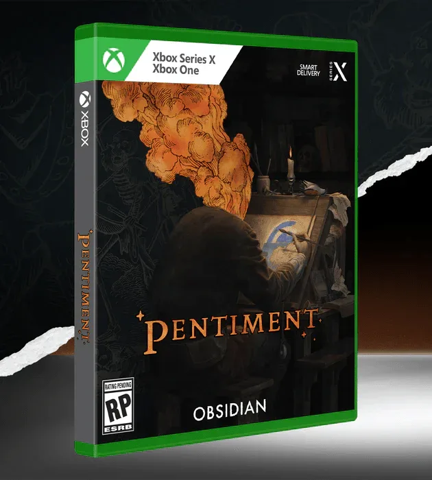 PENTIMENT NINTENDO SWITCH - PS5 - XBOX Xbox Limited Run easy video game