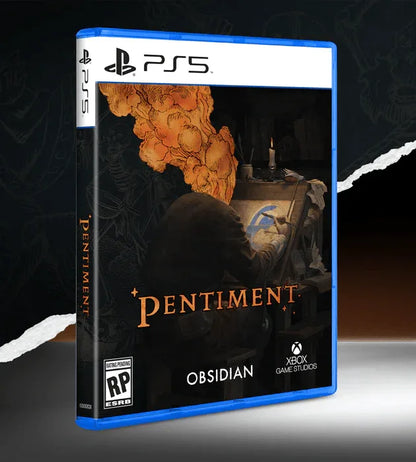 PENTIMENT NINTENDO SWITCH - PS5 - XBOX PS5 Limited Run easy video game