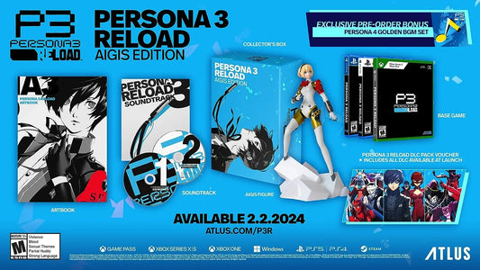 PERSONA 3 RELOAD COLLECTOR'S PS5 easy video game