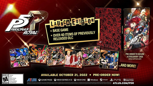 PERSONA 5 ROYAL STEELBOOK EDITION PS5 easy games