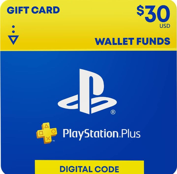 PSN - PLAY STATION NETWORK CARD $30 - EASY GAMES