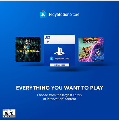 PSN - PLAY STATION NETWORK CARD $60 - EasyVideoGame