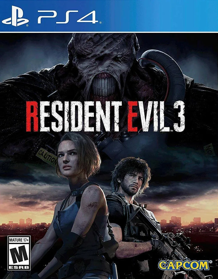 RESIDENT EVIL 3 REMAKE PS4 easy video game