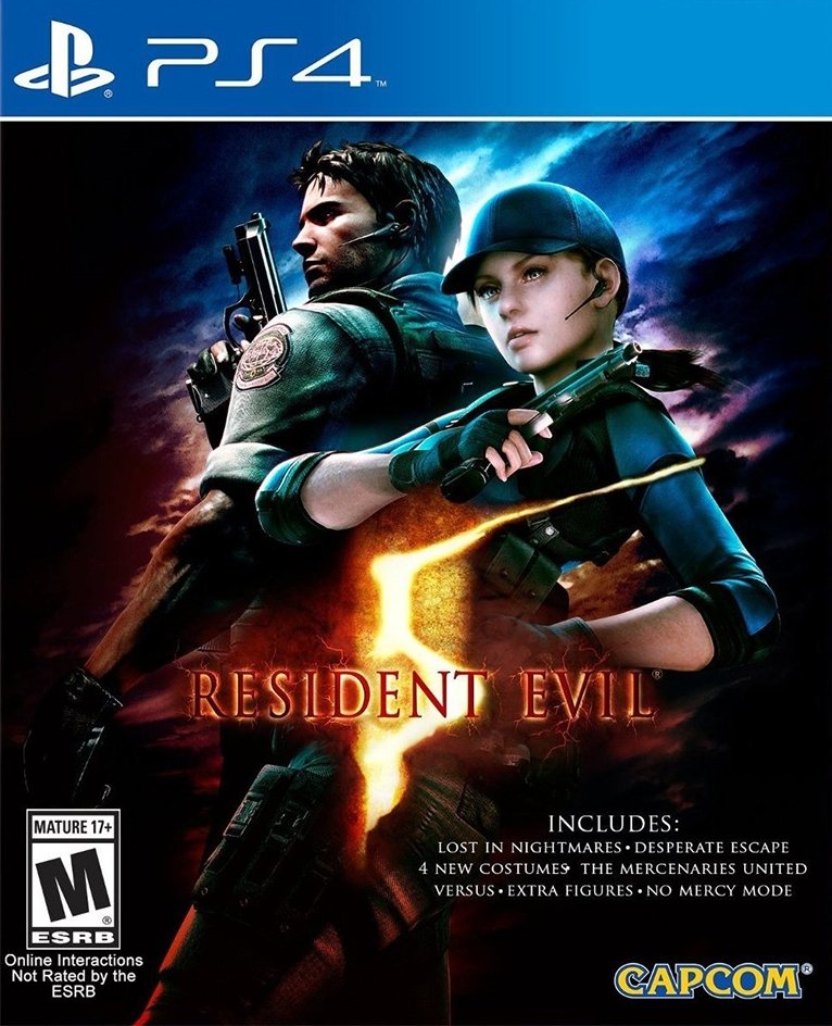 RESIDENT EVIL 5 PS4 by CAPCOM - Easy Video Game