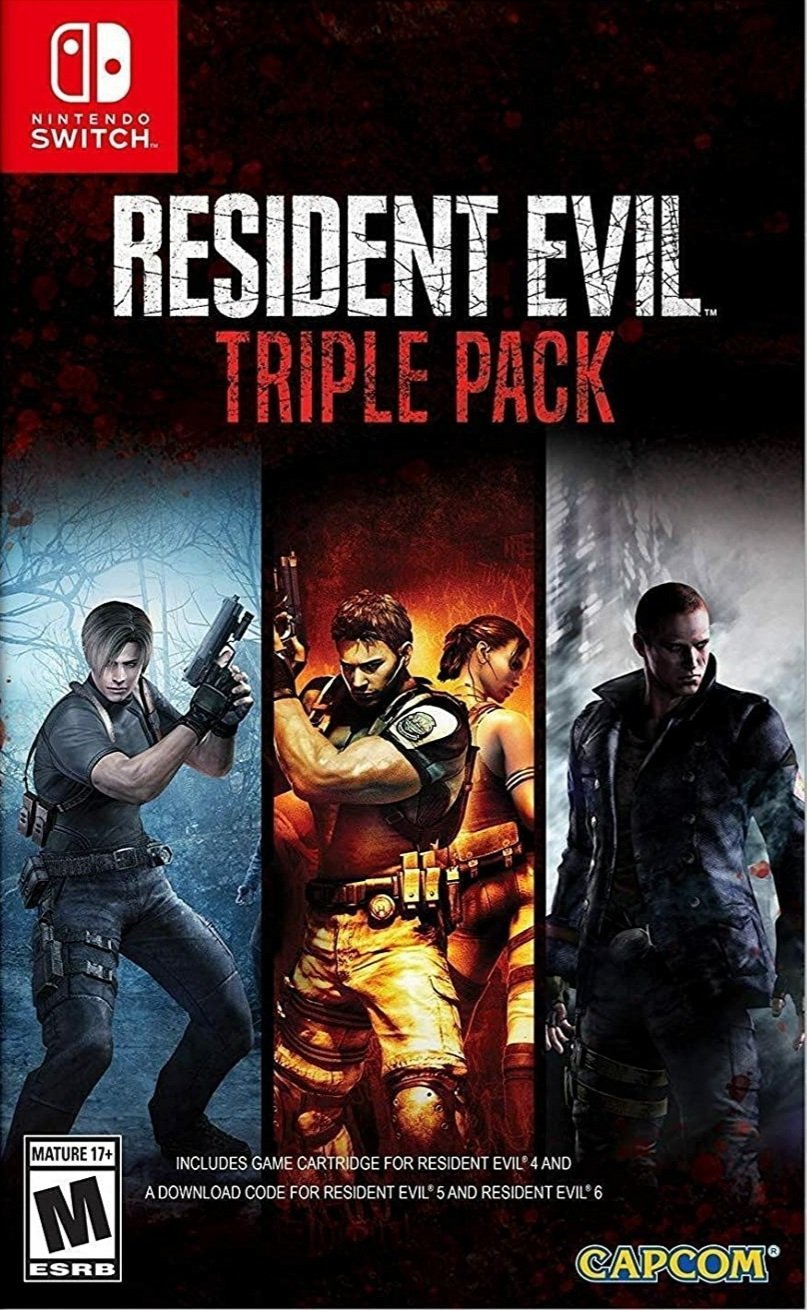 RESIDENT EVIL TRIPLE PACK + COLECCIONABLE - Easy Video Game