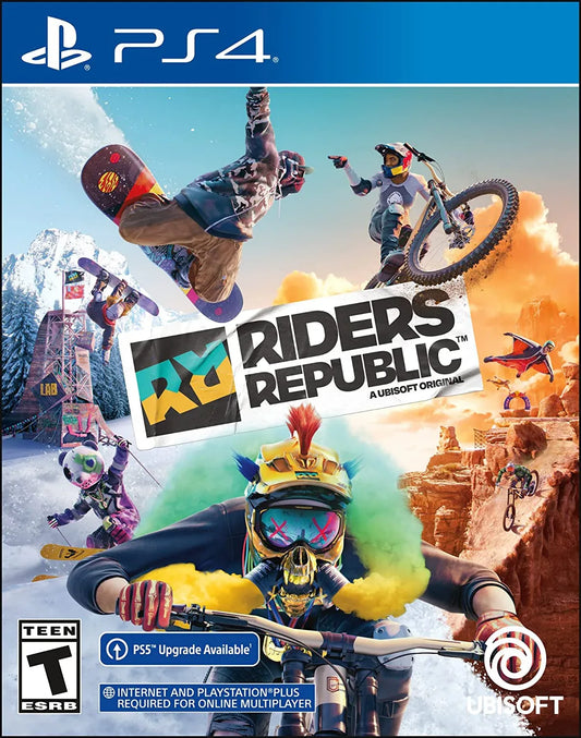RIDERS REPUBLIC PS4 easy video game