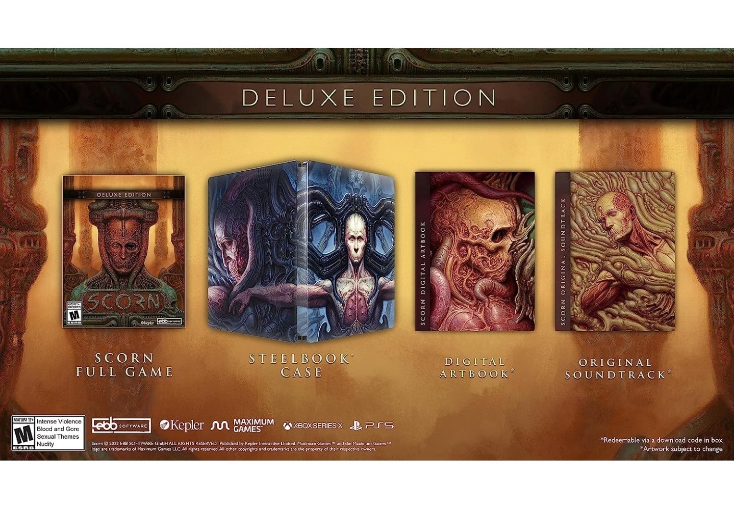 SCORN DELUXE EDITION PS5 - Easy Games