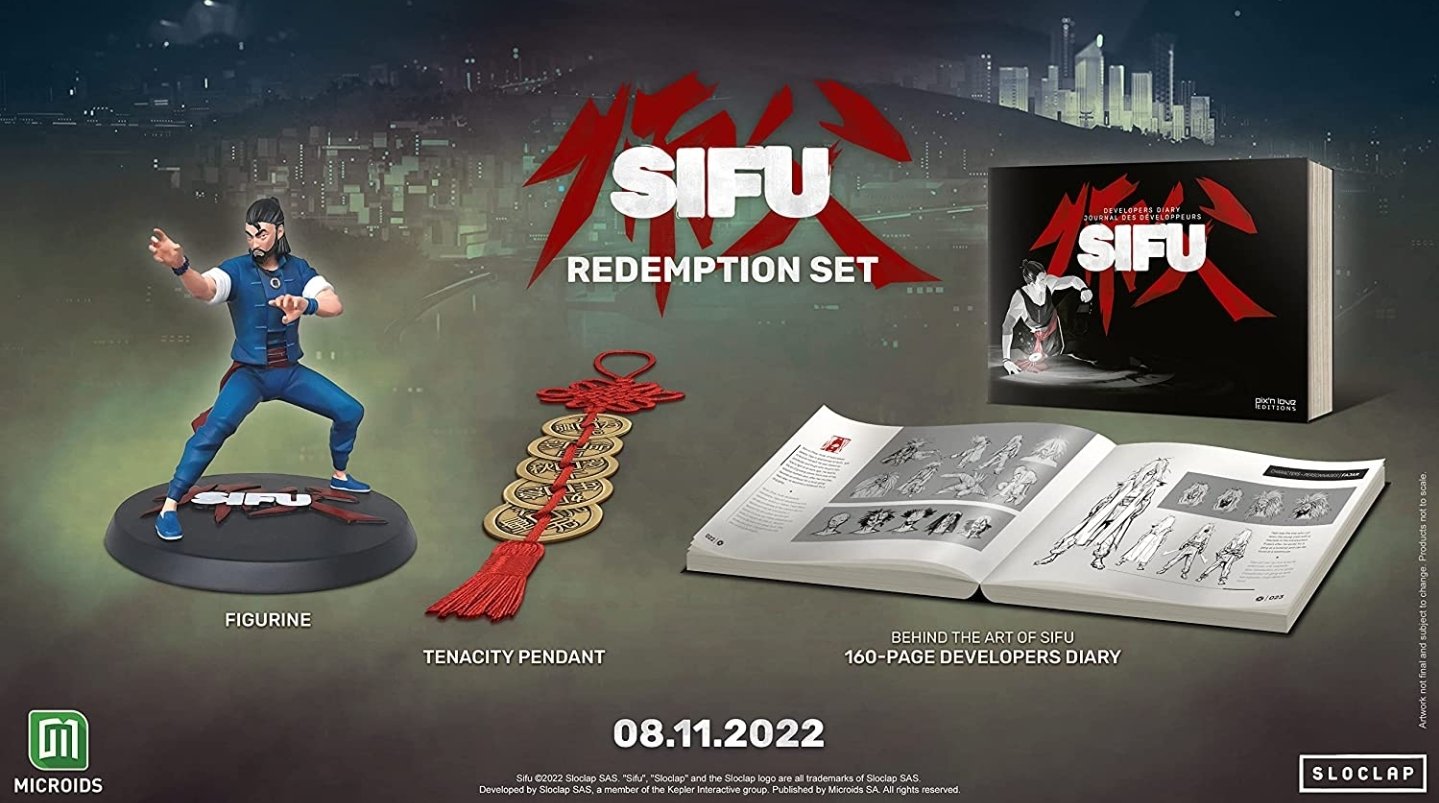 SIFU COLLECTORS SET *no incluye juego*
