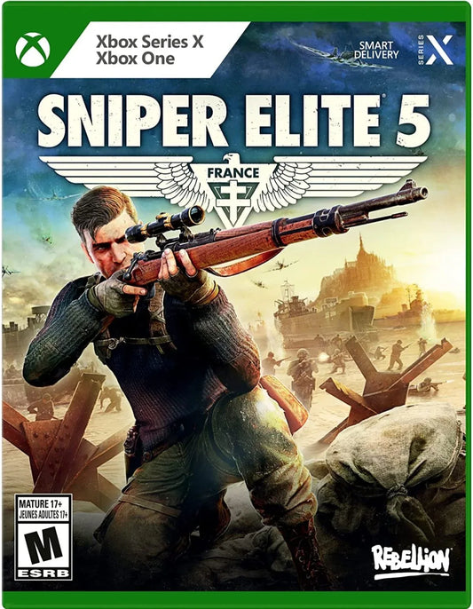 SNIPER ELITE 5 SERIES X|S Xbox One X|S Standard easy video game