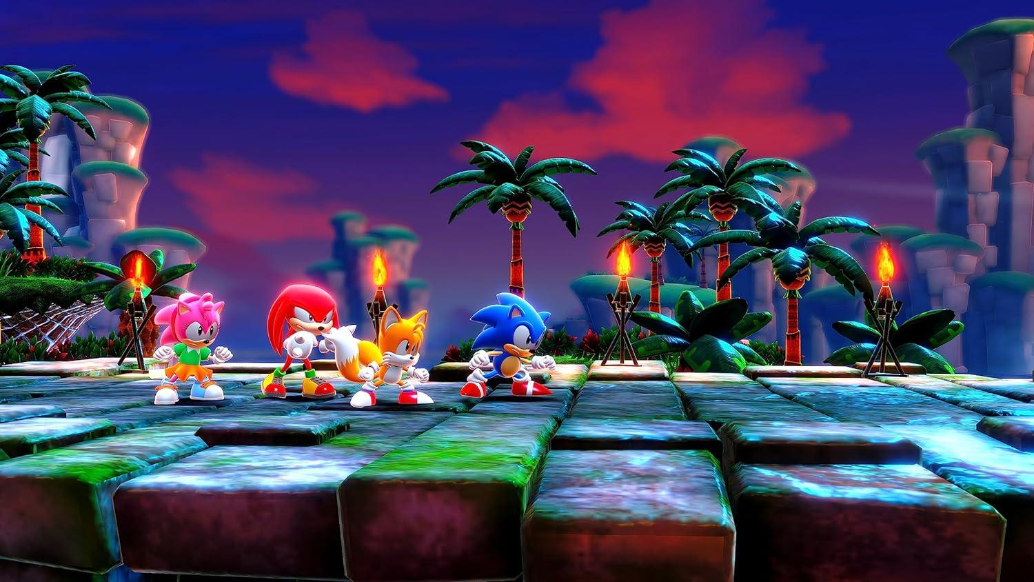 SONIC SUPERSTARS SWITCH easy video game