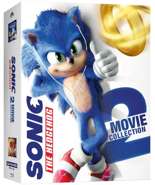 SONIC THE HEDGEHOG 1+2 4K BLU-RAY