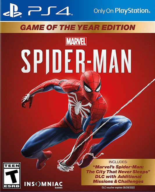 SPIDER-MAN GAME OF THE YEAR PS4