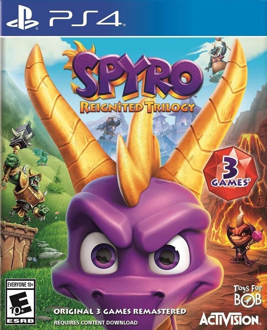 SPYRO REIGNITED TRILOGY PS4 - EasyVideoGame