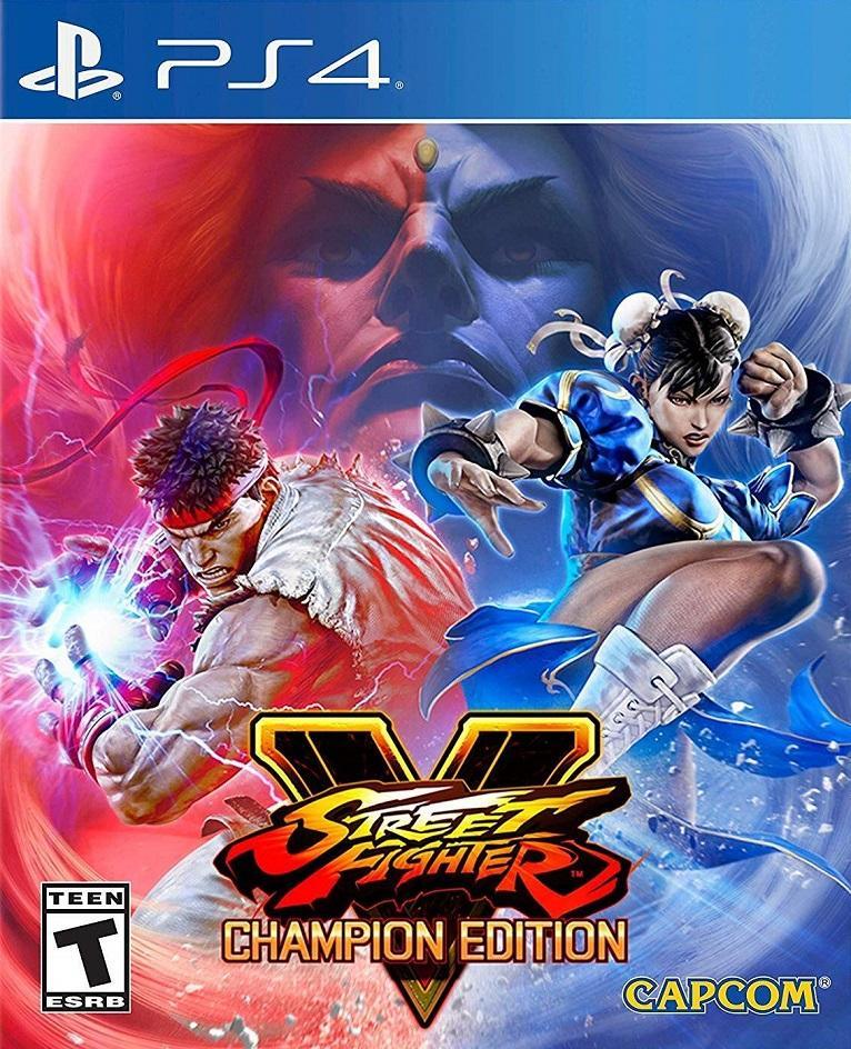 STREET FIGHTER 5 CHAMPIONS EDITION PS4 easy video game