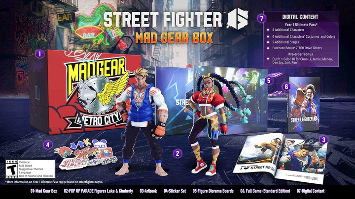 STREET FIGHTER 6 COLLECTOR'S PS5 easy video game