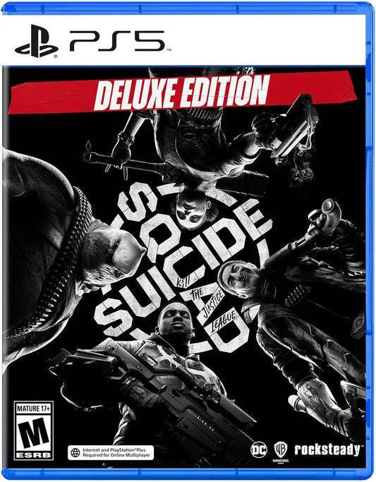 SUICIDE SQUAD KILL THE JUSTICE LEAGUE DELUXE PS5 easy video game