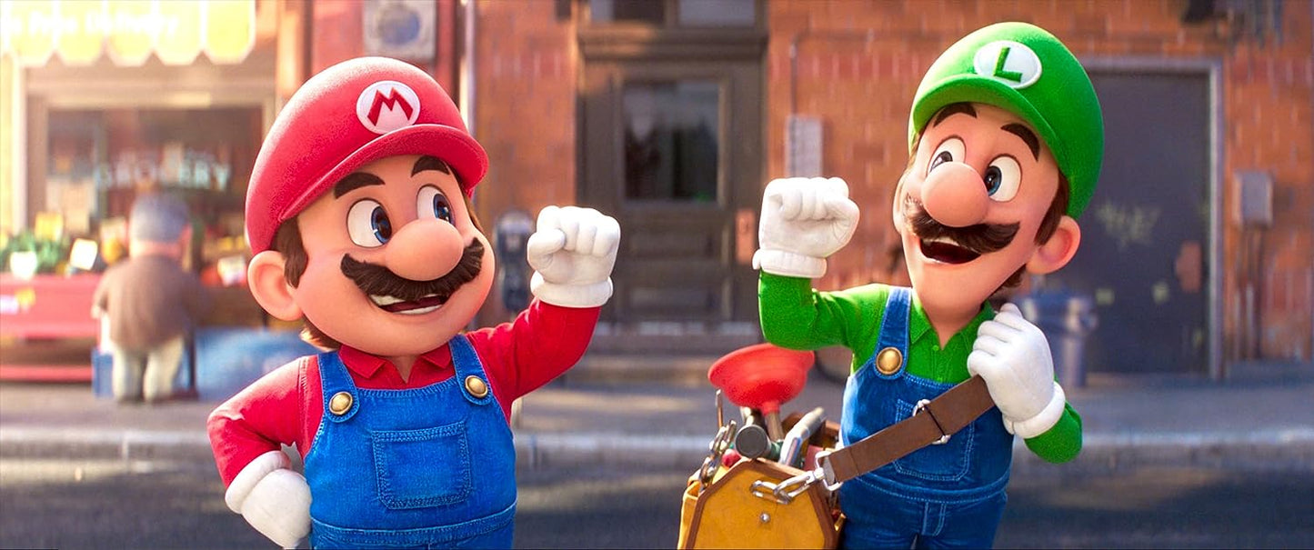 SUPER MARIO BROS MOVIE BLU RAY 4K