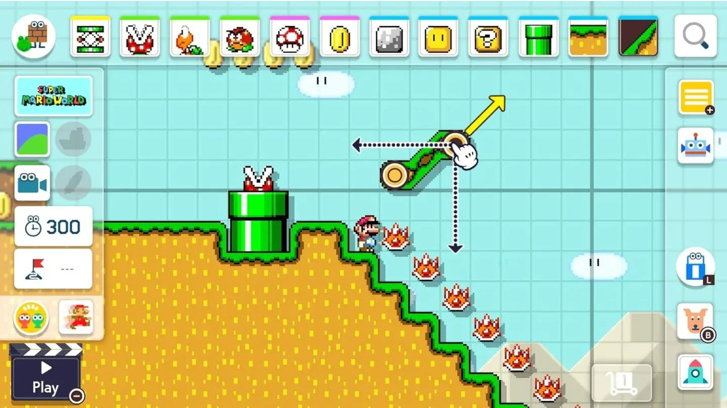 SUPER MARIO MAKER 2 NINTENDO SWITCH Easy Video Game