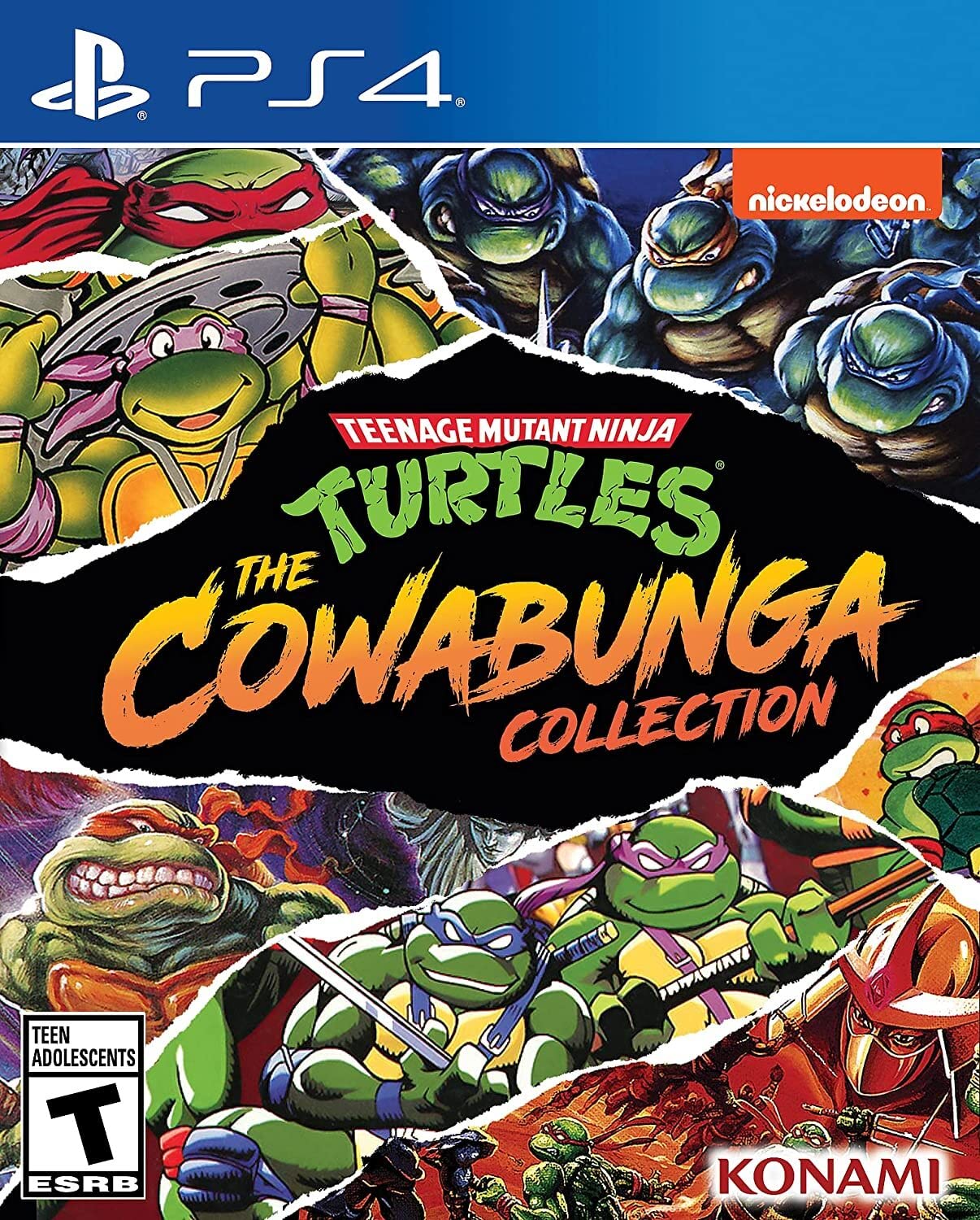 TEENAGE MUTANT NINJA TURTLES COWABUNGA PS4